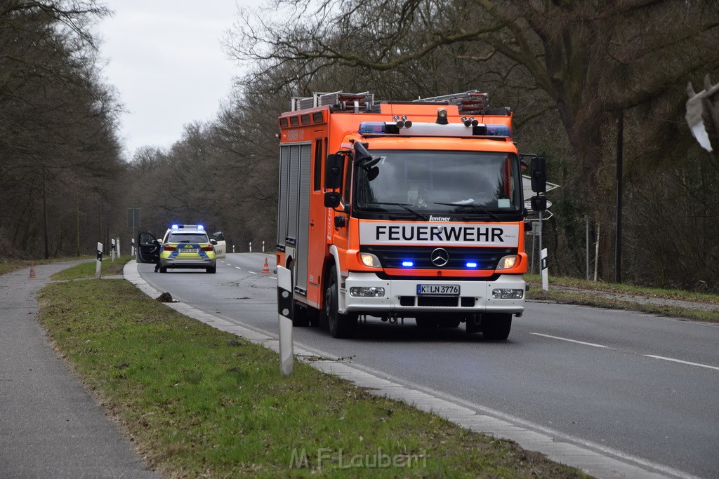 Schwerer VU Krad Pkw Koeln Porz Eil Grengeler Mauspfad P015.JPG - Miklos Laubert